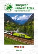 European Railway Atlas Region Series: Book 2: Austria, Germany, Italy & Switzerland (Green Cover)