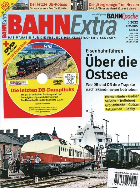 Bahn Extra 5/2022: Eisenbahnfahren Uber die Ostsee