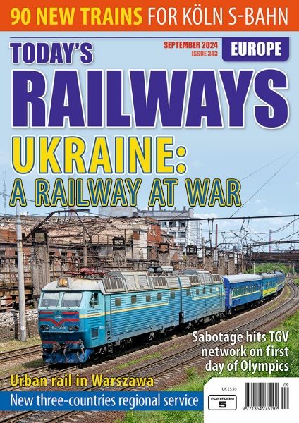 Today's Railways Europe 343: September 2024