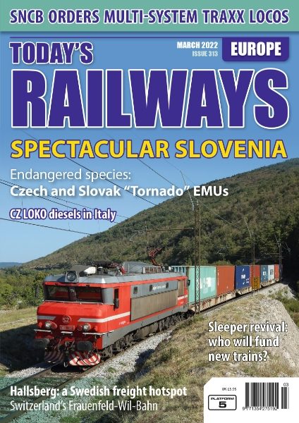 Today's Railways Europe 313: March 2022