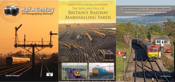 3-Book Bargain Bundle: Half a Century of Photographing Railways + Gridiron to Grassland + Encyclopaedia of 21st Century Signal Boxes