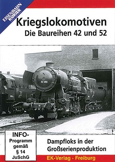 Kriegslokomotiven: Die Baureihe 42 und 52 DVD (8616)