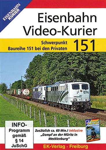 Eisenbahn Video-Kurier 151 DVD (8551)
