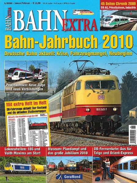 Bahn Extra 1/2010: Bahn Jahrbuch 2010