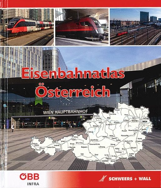 Eisenbahnatlas Osterreich 3rd Edition (Schweers & Wall)