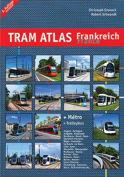 Tram Atlas Frankreich 2nd Edition (Schwandl)
