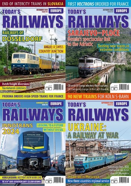 Today's Railways Europe 12-issue Subscription