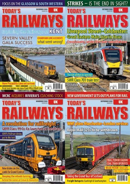 Today's Railways UK 12-issue Subscription