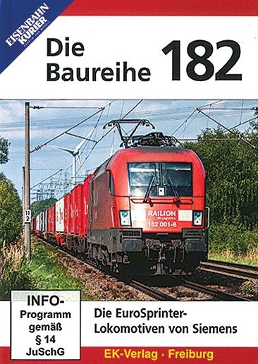Die Baureihe 182: Die EuroSprinter Lok. von Siemens DVD (8618)