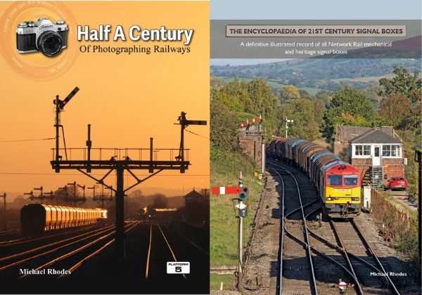 2-Book Bargain Bundle: Half a Century of Photographing Railways + Encyclopaedia of 21st Century Signal Boxes