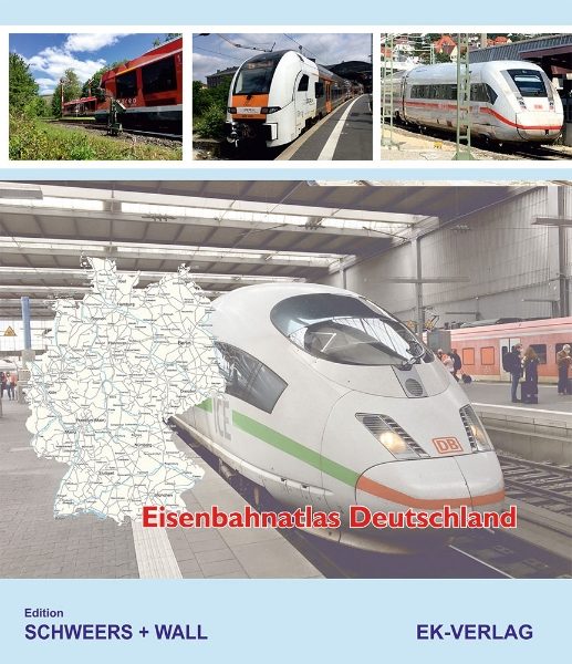 Eisenbahnatlas Deutschland 12th Edition (Schweers & Wall)