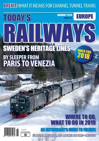 Today's Railways Europe 277: January 2019