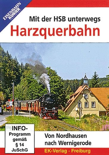 Mid der HSB unterwegs: Harzquerbahn DVD (8624)